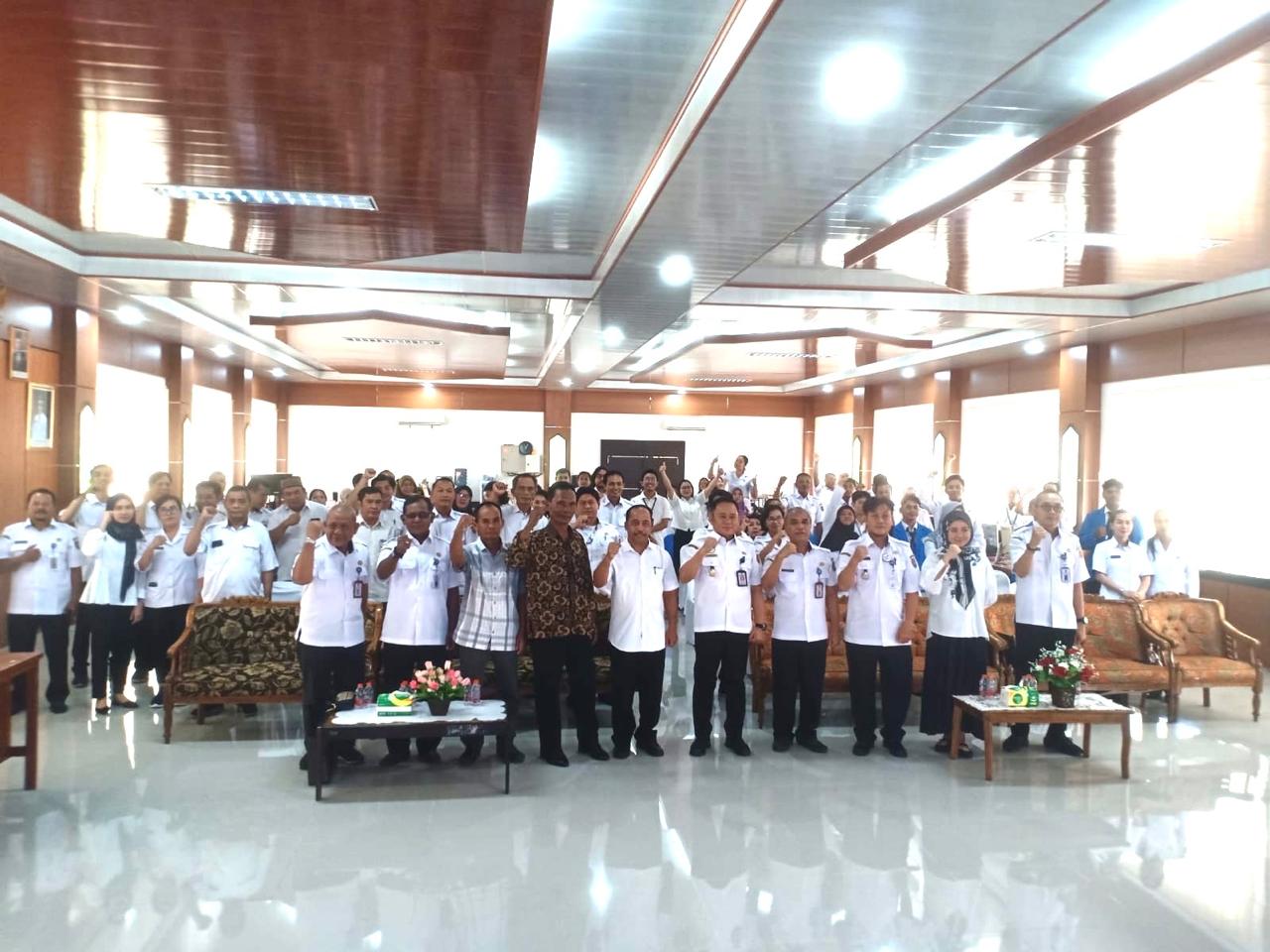 Dinas ESDM Prov. Kalteng Gelar Acara Pelepasan Purna Tugas ASN
