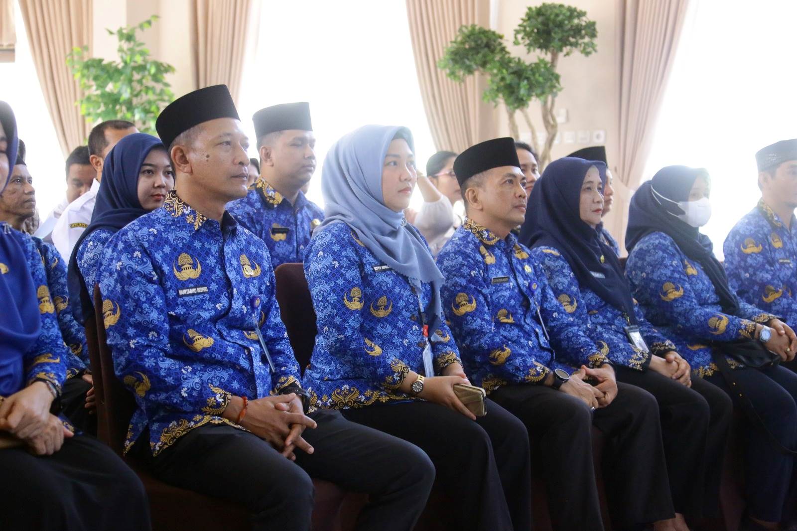 Dinas PMD Ikuti Ikuti Upacara Ziarah Nasional