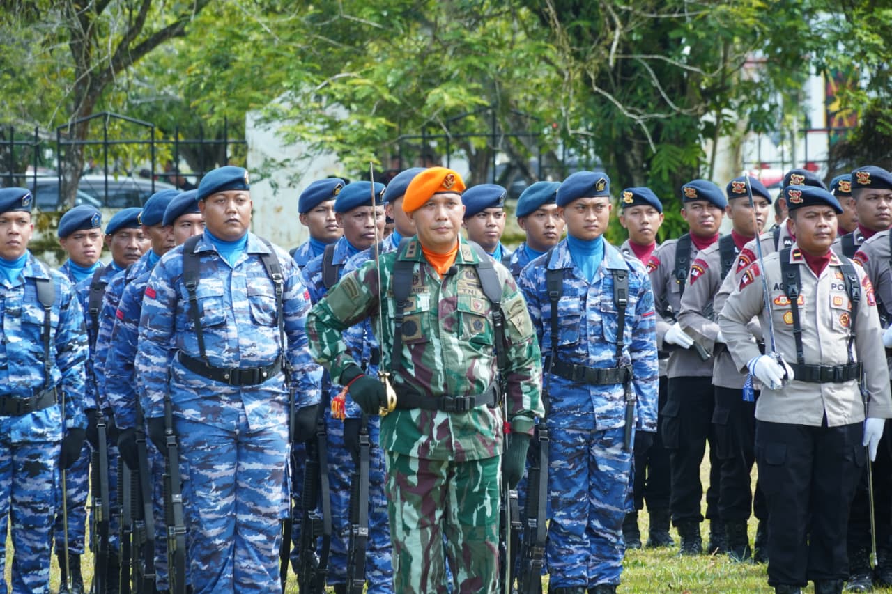 Pemprov Kalteng Laksanakan Upacara Pemakaman Militer Letnan Muda Udara Dua Cornelius Willem