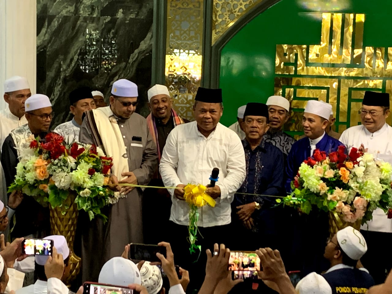 Peresmian Ponpes Tanwirul Muslimin di Jalan Talawang Raya