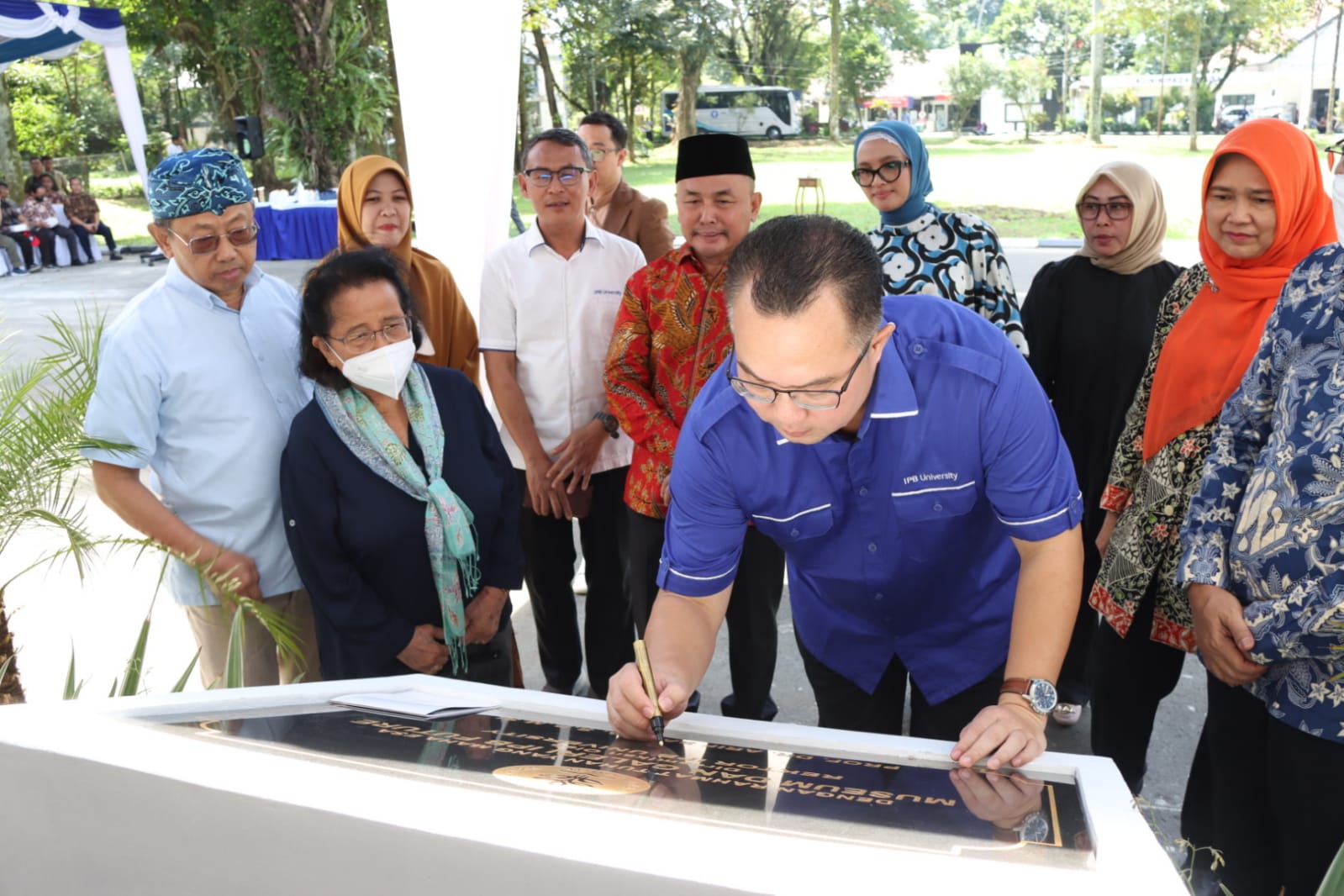 Gubernur Kalteng Sugianto Sabran Hadiri Peresmian Museum Dan Galeri IPB Future
