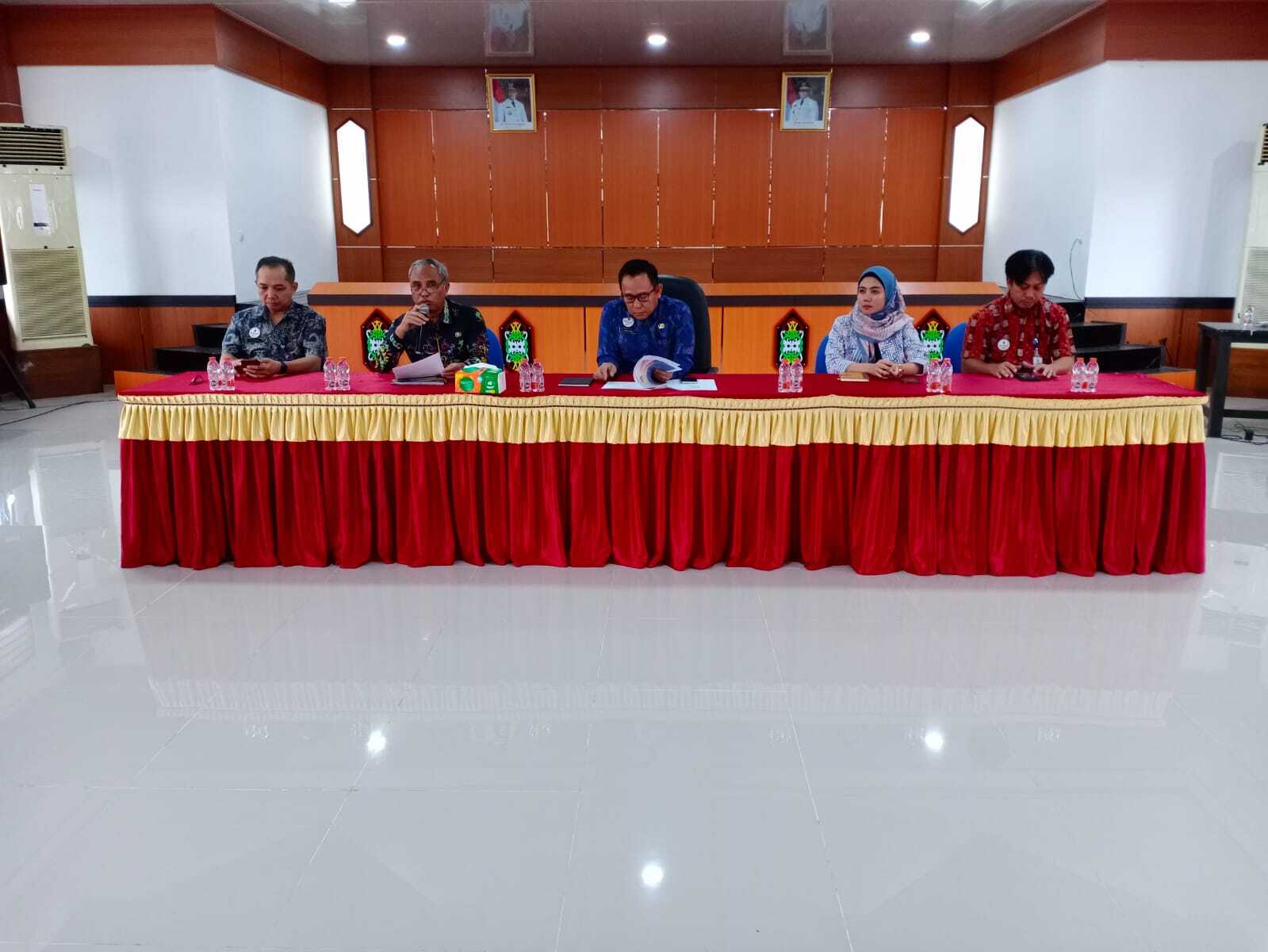 Kepala DESDM Prov. Kalteng Vent Christway Pimpin Acara Silaturahmi dan Rapat Dinas Awal Tahun