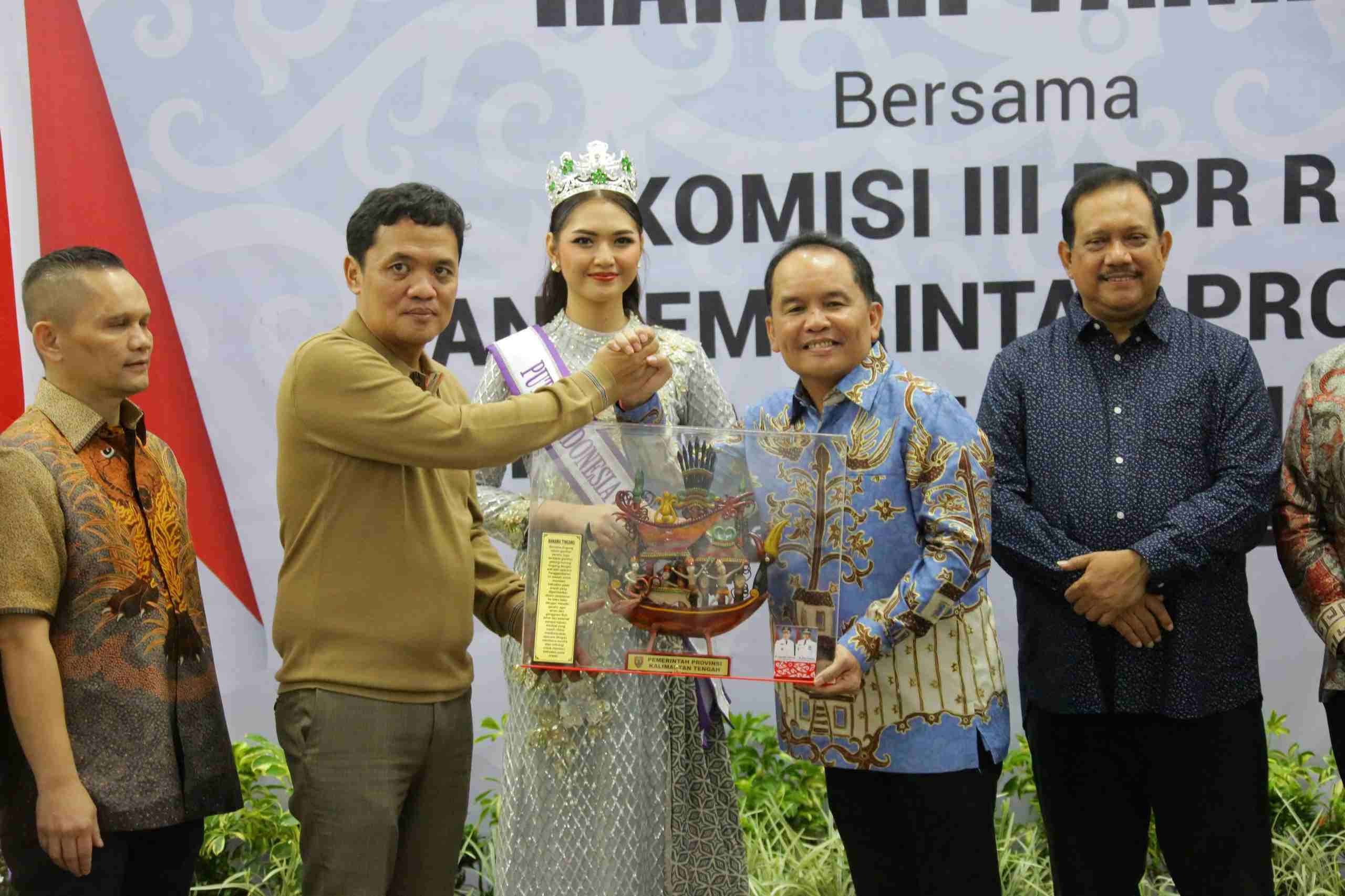 Kadis PMD Prov. Kalteng Turut Hadiri Ramah Tamah Bersama Komisi III DPR RI