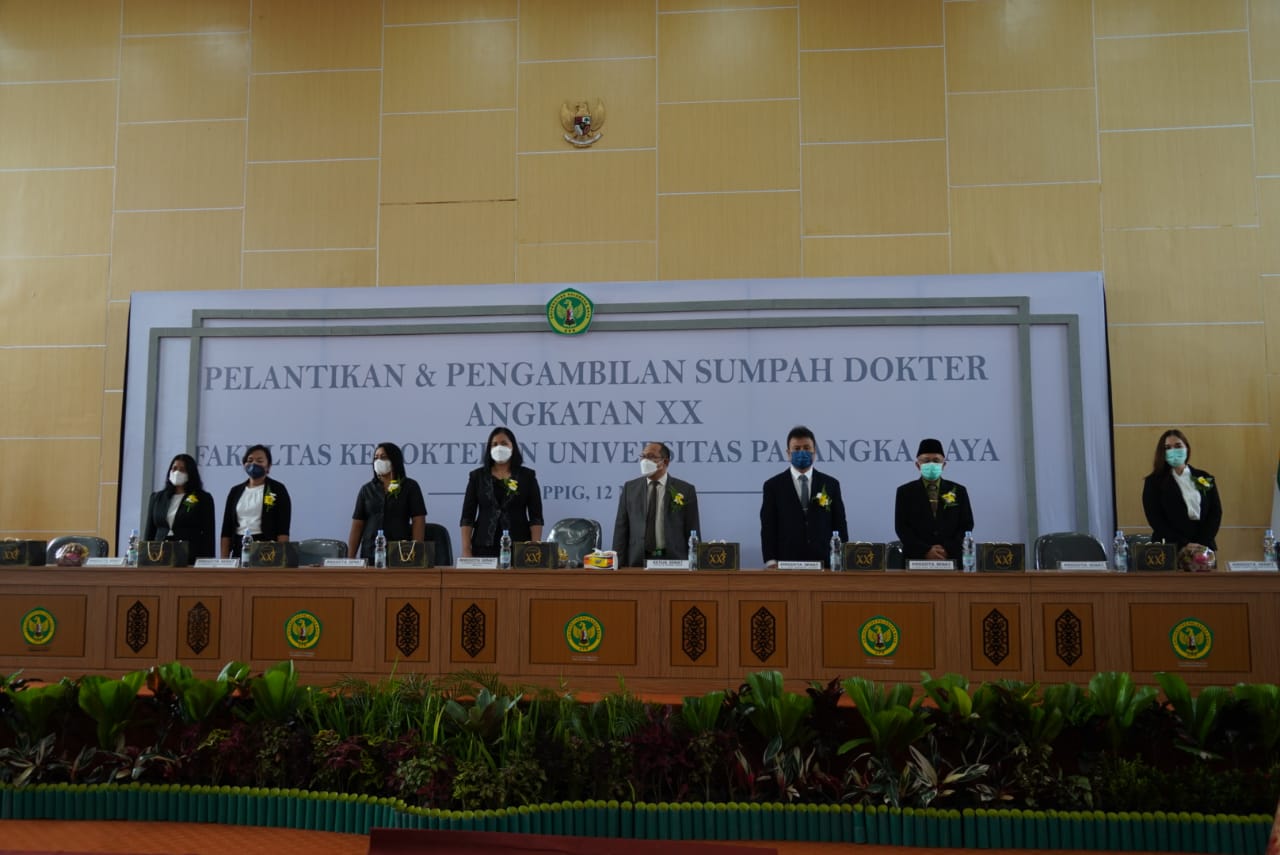 Pelantikan Dan Pengambilan Sumpah Dokter Angkatan XX Fakultas Kedokteran UPR