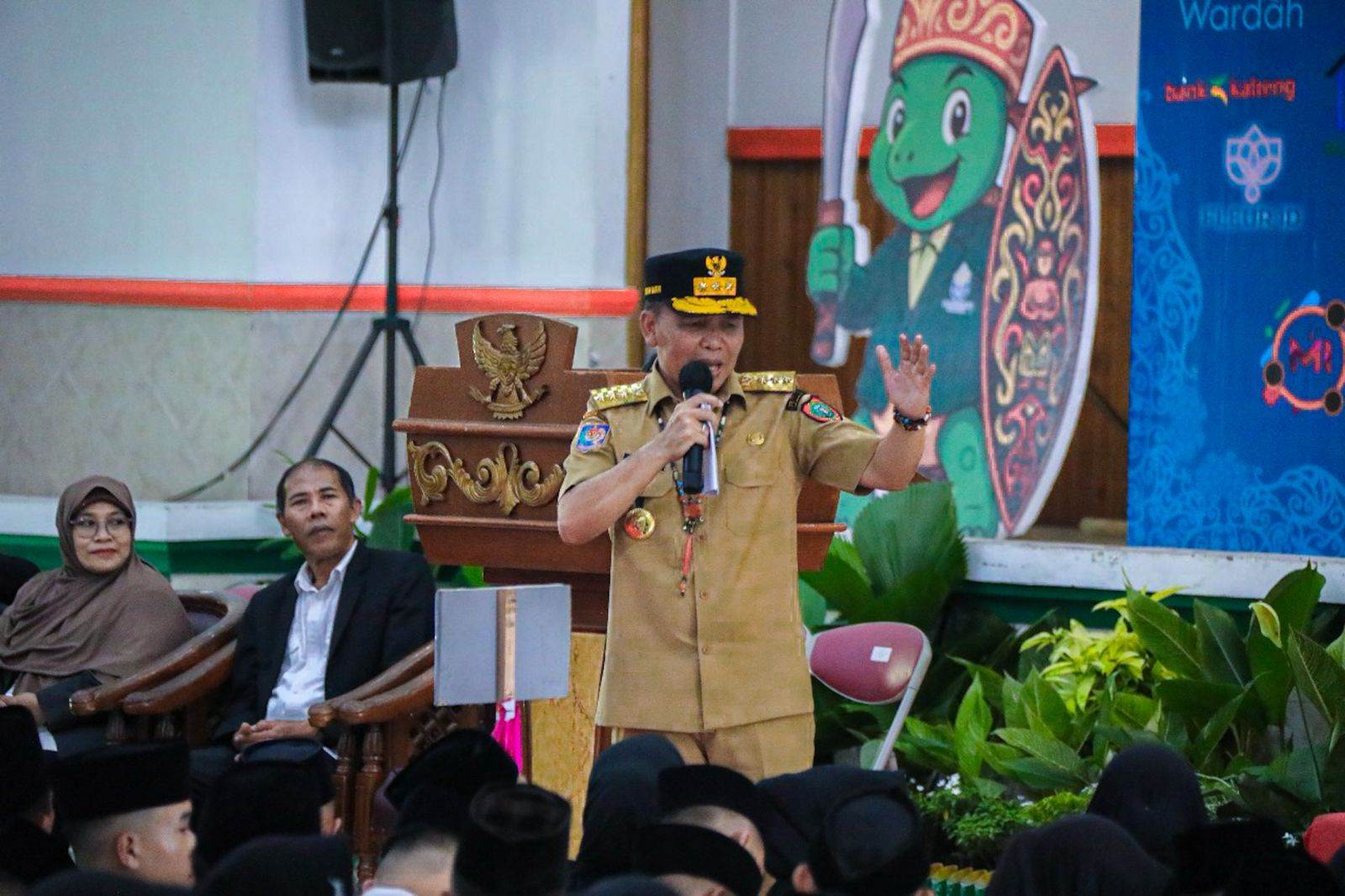 Gubernur Kalteng Agustiar Sabran Hadiri PBAK Universitas Islam Negeri