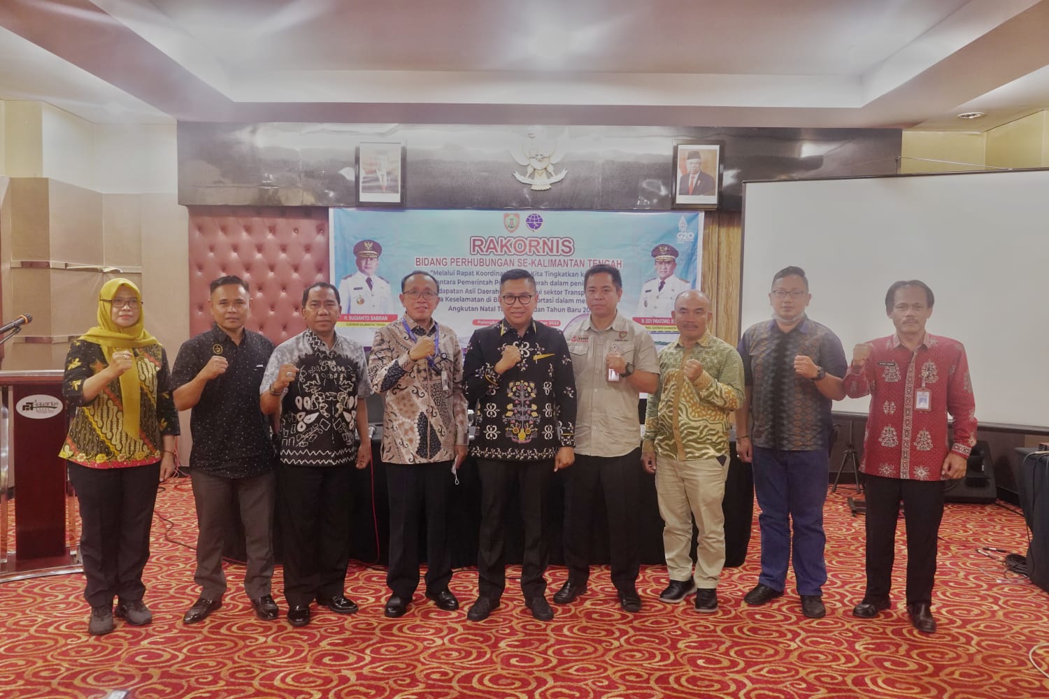 Rapat Koordinasi Teknis Perhubungan se-Kalteng Tahun 2022
