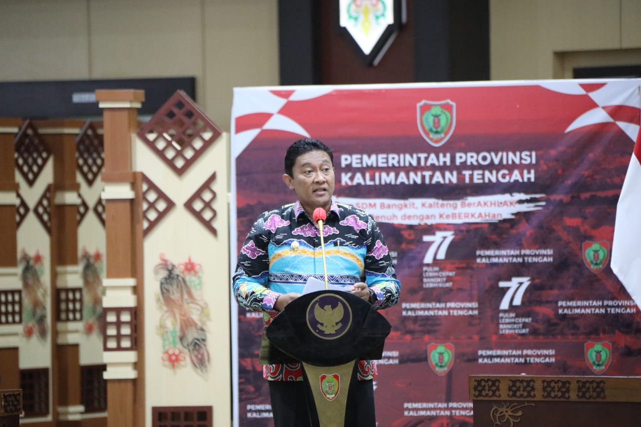 Wagub Kalteng Edy Pratowo Buka Musrenbang Prov. Kalteng Dalam Rangka Penyusunan RKPD Tahun 2024