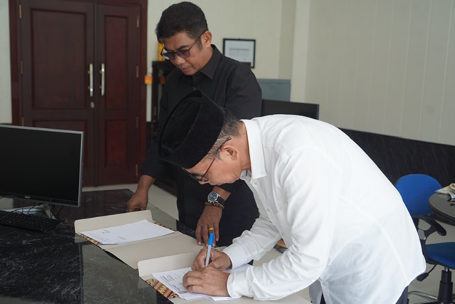 Dispora Prov. Kalteng Gelar Serah Terima Jabatan Kepala  Dispora Prov. Kalteng