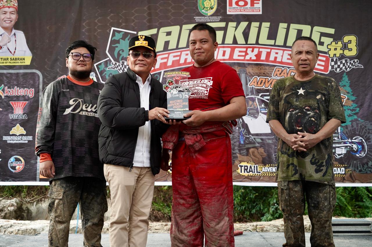 Gubernur Kalteng Agustiar Sabran Saksikan Event Tangkiling Off-road Extreme