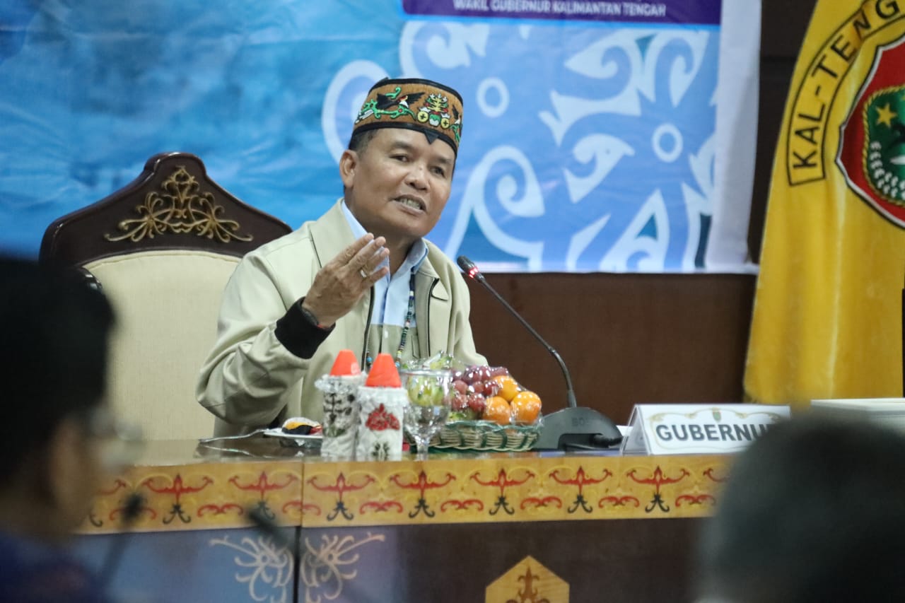 Gubernur Kalteng Agustiar Sabran Imbau Agar Pelayanan Pembayaran Pajak Diarahkan Menuju Sistem yang Lebih Digital dan Transparan