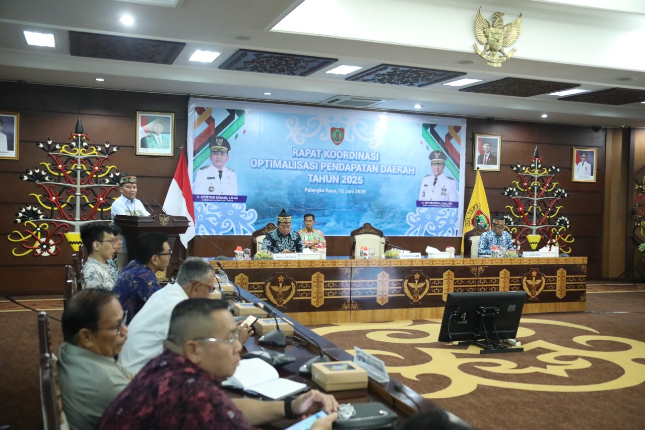 Gubernur Kalteng Agustiar Sabran Imbau Agar Pelayanan Pembayaran Pajak Diarahkan Menuju Sistem yang Lebih Digital dan Transparan