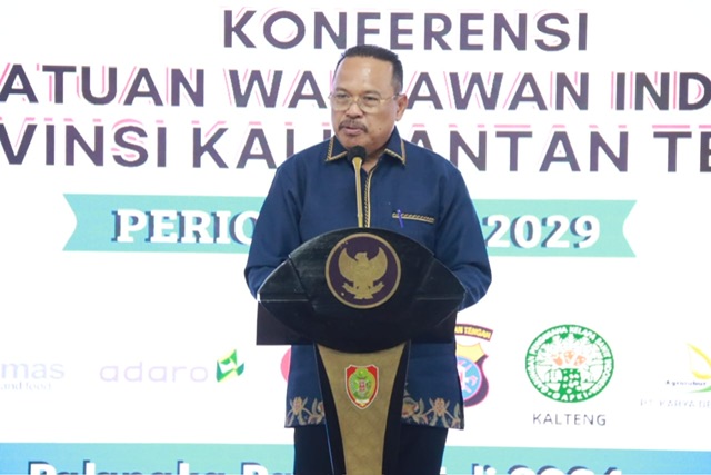 Sekda Nuryakin Berharap Pemprov Kalteng Bersama PWI Kalteng Bisa Berjalan Seiring dan Saling Mendukung