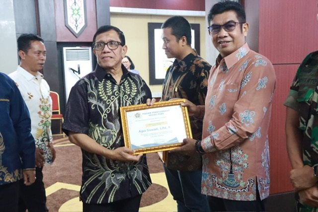 Sekda Nuryakin Berharap Pemprov Kalteng Bersama PWI Kalteng Bisa Berjalan Seiring dan Saling Mendukung