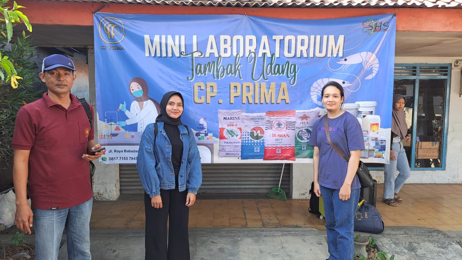 Dislutkan Prov. Kalteng Kirim Tim Calon Teknisi dan Calon Laborat Shrimp Estate Ikuti Pelatihan Program Profesional Aquaculture Technician di Demfarm PT. CP Prima