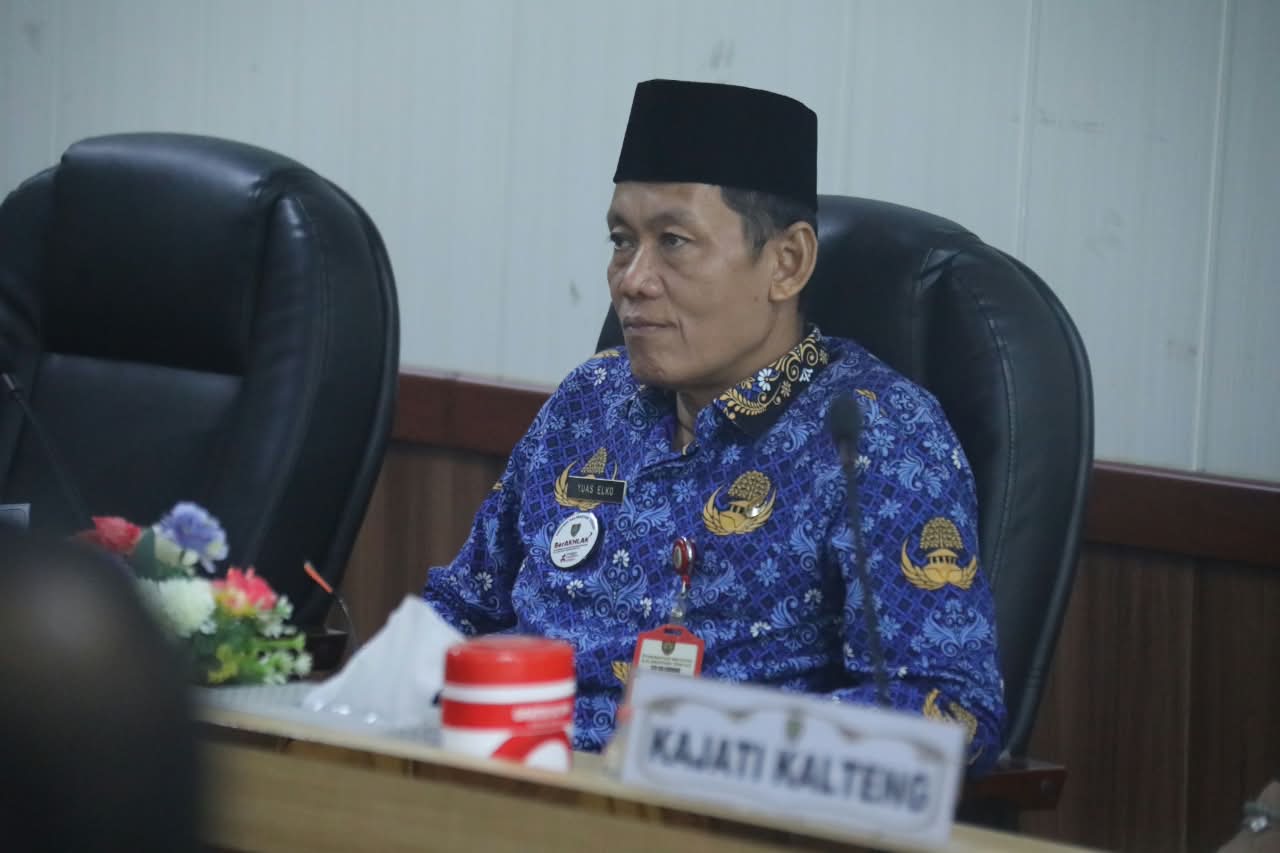 Pemprov Kalteng Ikuti Rakor Pengendalian Inflasi Tahun 2026 Secara Virtual