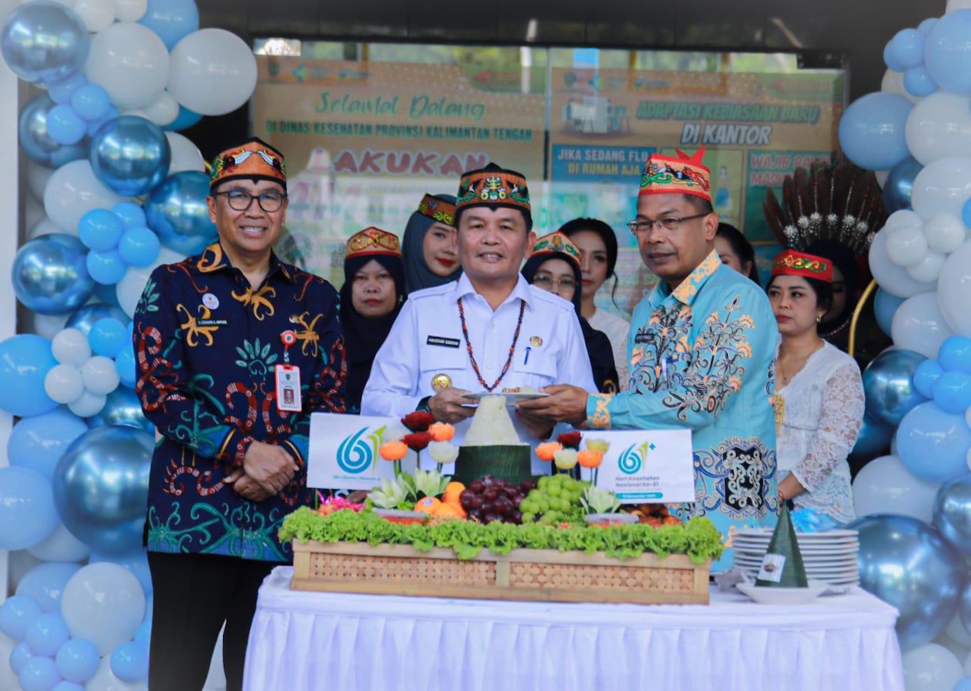 Gubernur Kalteng Agustiar Sabran Pimpin Upacara Peringatan HKN ke-61 Tahun 2025