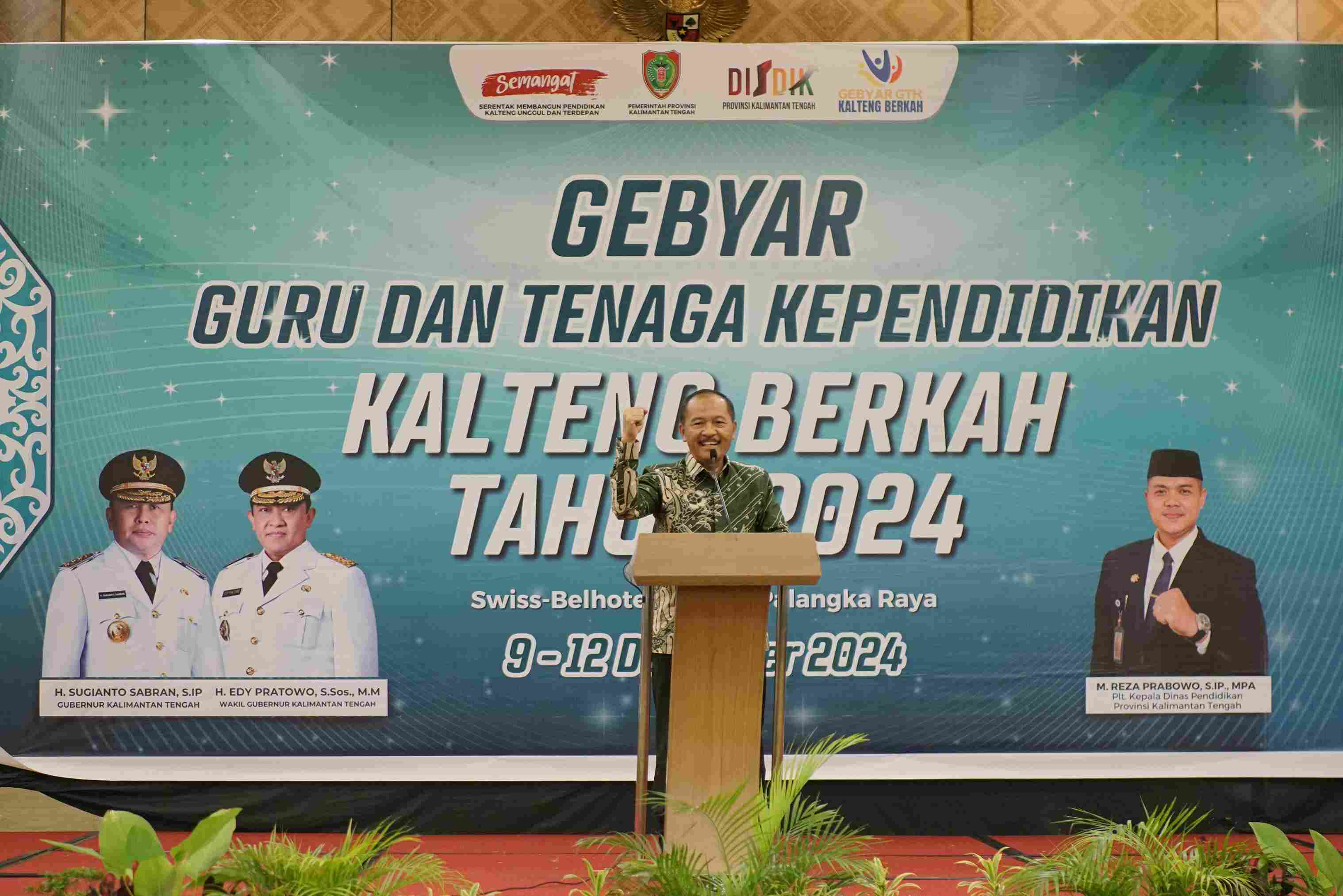 Inspektorat Prov. Kalteng dan Dinas Pendidikan Berkolaborasi dalam Penutupan Gebyar GTK Kalteng Berkah
