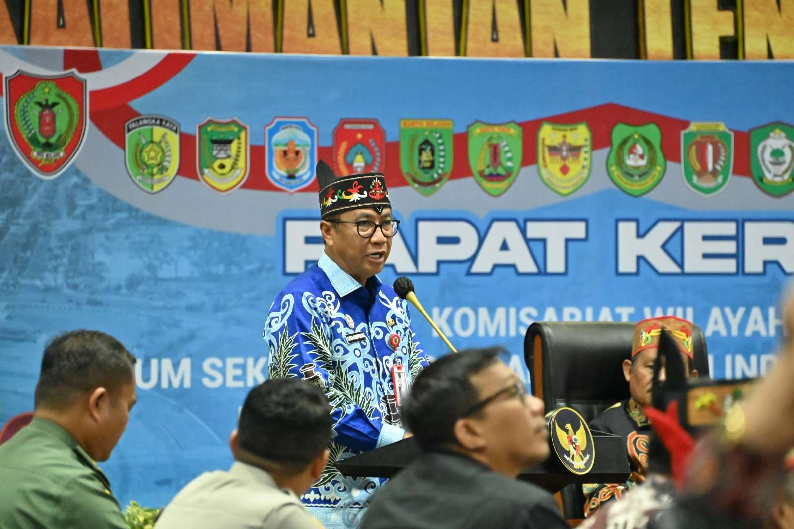 Plt. Sekda Prov. Kalteng Leonard S. Ampung Buka Rapat Kerja KOMWIL FORSESDASI Provinsi Kalteng