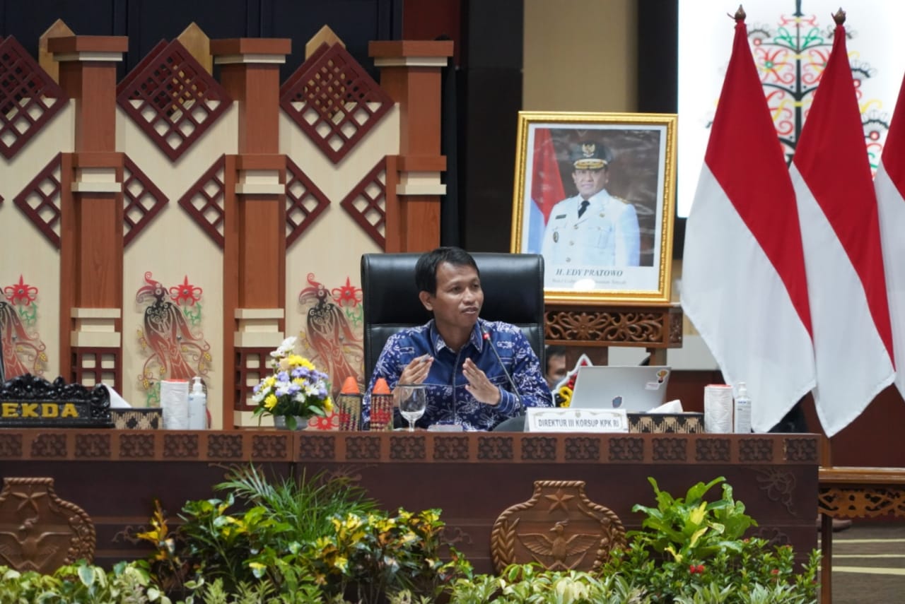 Rakor Pemberantasan Korupsi Terintegrasi se-Kalteng