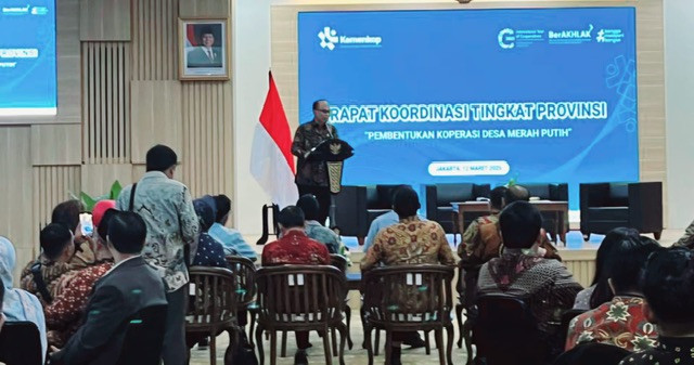 Pemprov Kalteng Tunjukkan Komitmen Kuat Dalam Dukung Kebijakan Nasional Terkait Koperasi Desa Merah Putih
