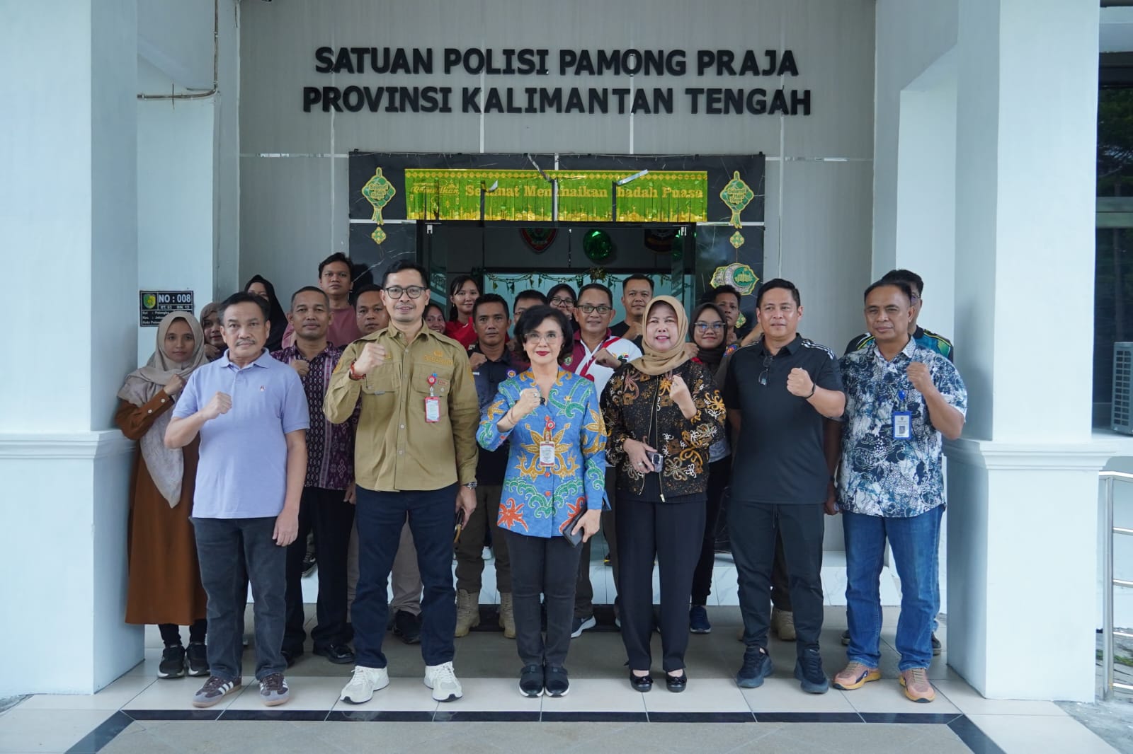 Pj. Sekda Kalteng, Linae Victoria Aden, Tinjau Disiplin ASN dan Efektivitas WFO-WFH di OPD