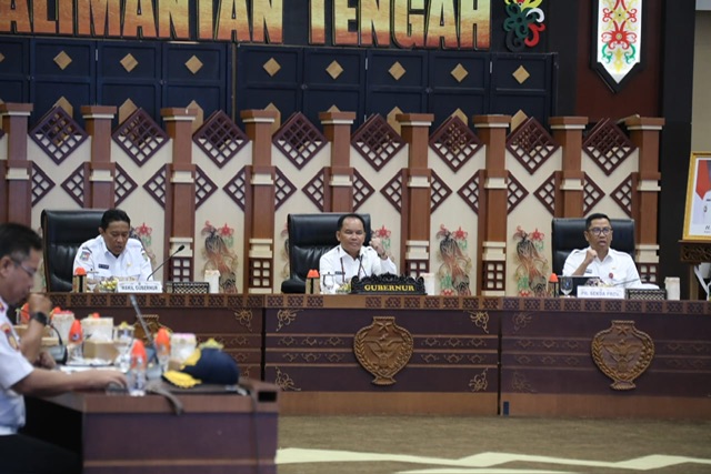 Gubernur Kalteng Agustiar Sabran Sampaikan Arahan Kepada Seluruh Pejabat Pimpinan Tinggi Pratama, Pejabat Administrator & Pejabat Pengawas