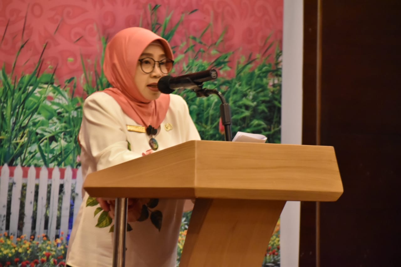 Kepala Disdagperin Prov. Kalteng  Buka Kegiatan Diseminasi Pelayanan Perizinan Berusaha Sektor Perindustrian Melalui Aplikasi Sistem Informasi Industri Nasional