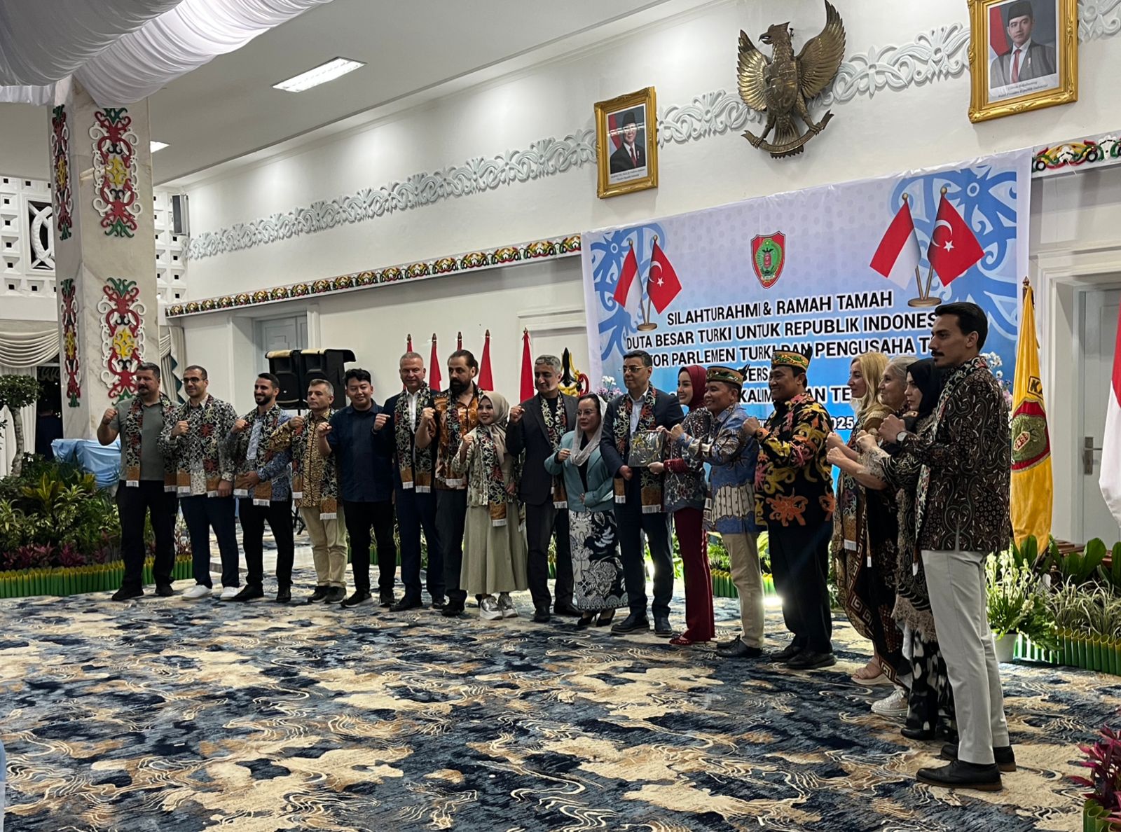 Gubernur Kalteng Terima Kunjungan Delegasi Turki, Perkuat Hubungan Bilateral