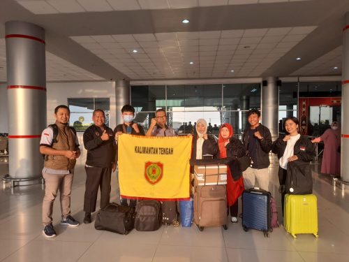 Plt. Kadisdik Prov. Kalteng Lepas Kontingen Kalteng yang Akan Berpartisipasi Pada Festival dan Lomba Seni Siswa (FLS2N) Jenjang SD dan SMP Tingkat Nasional Tahun 2023