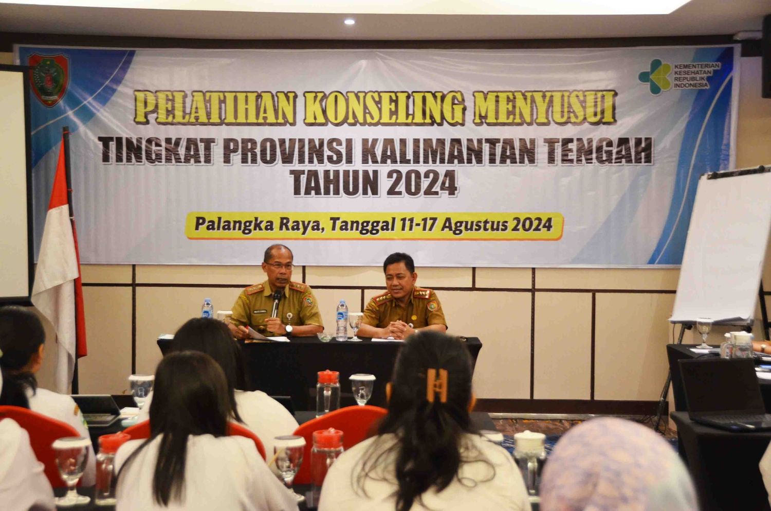 Dinkes Prov. Kalteng Gelar Pelatihan Konseling Menyusui