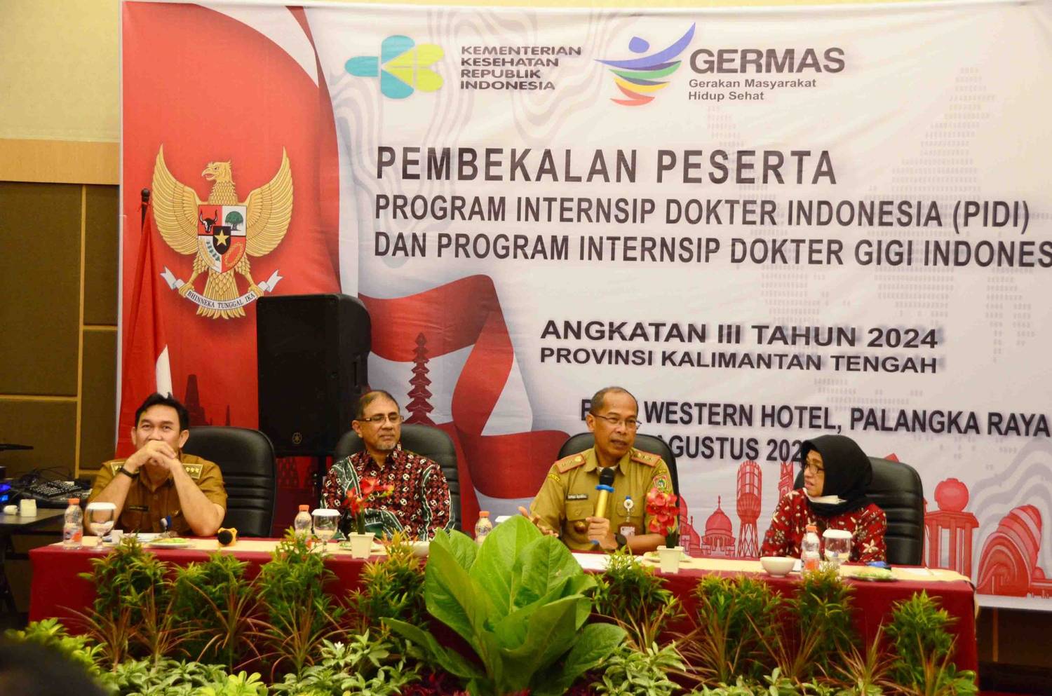 Dinkes Prov. Kalteng Berikan Pembekalan bagi 24 Orang PIDI dan PIDGI Periode Agustus Tahun 2024