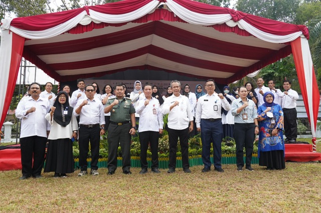 Dinas Ketahanan Pangan Prov. Kalteng Gelar Gerakan Pangan Murah