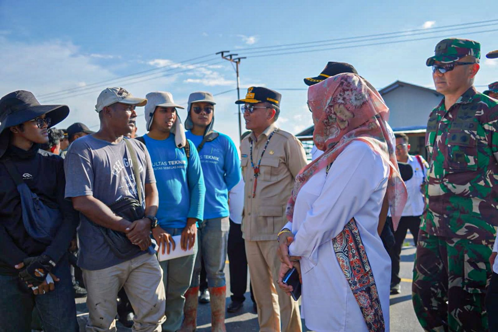 Gubernur Kalteng Agustiar Sabran Tinjau Proyek Cetak Sawah di Desa Henda dan Desa Mintin