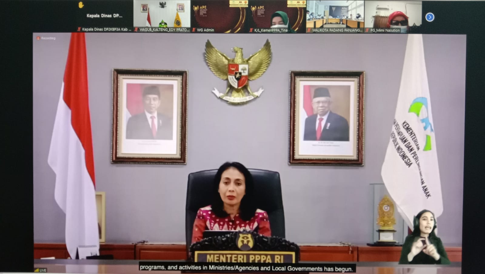 Pemprov Kalteng Terima Anugerah Parahita Ekapraya 2020