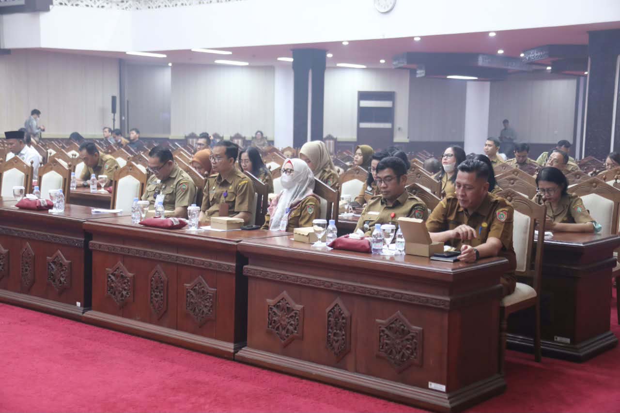 Sekda Kalteng Linae Victoria Aden Hadiri Rapat Paripurna Ke-9 Masa Persidangan I Tahun Sidang 2026