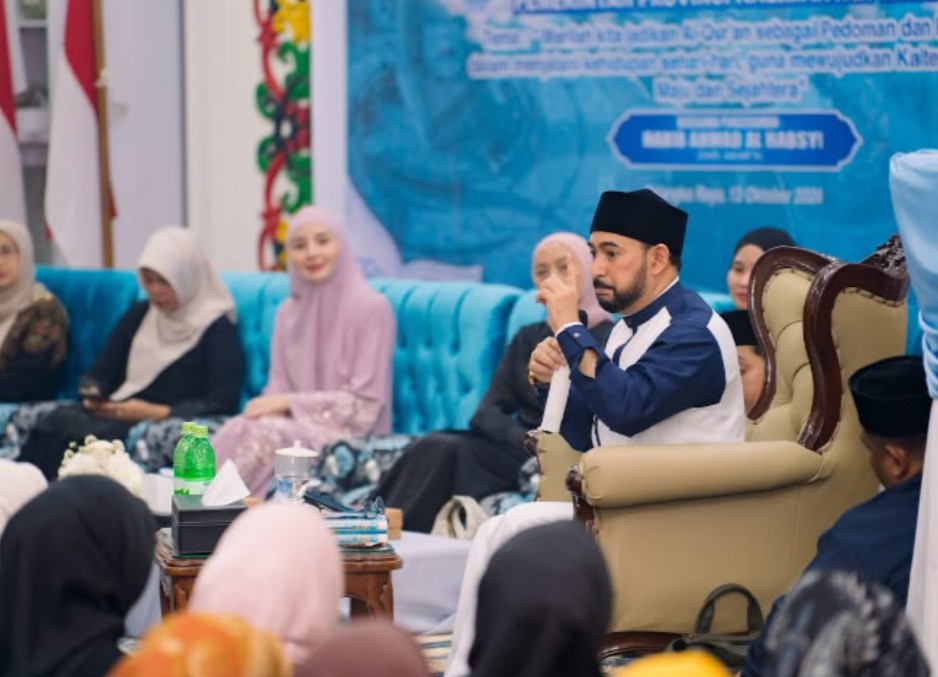 Pemprov Kalteng Gelar Pengajian Rutin Gabungan Muslimah