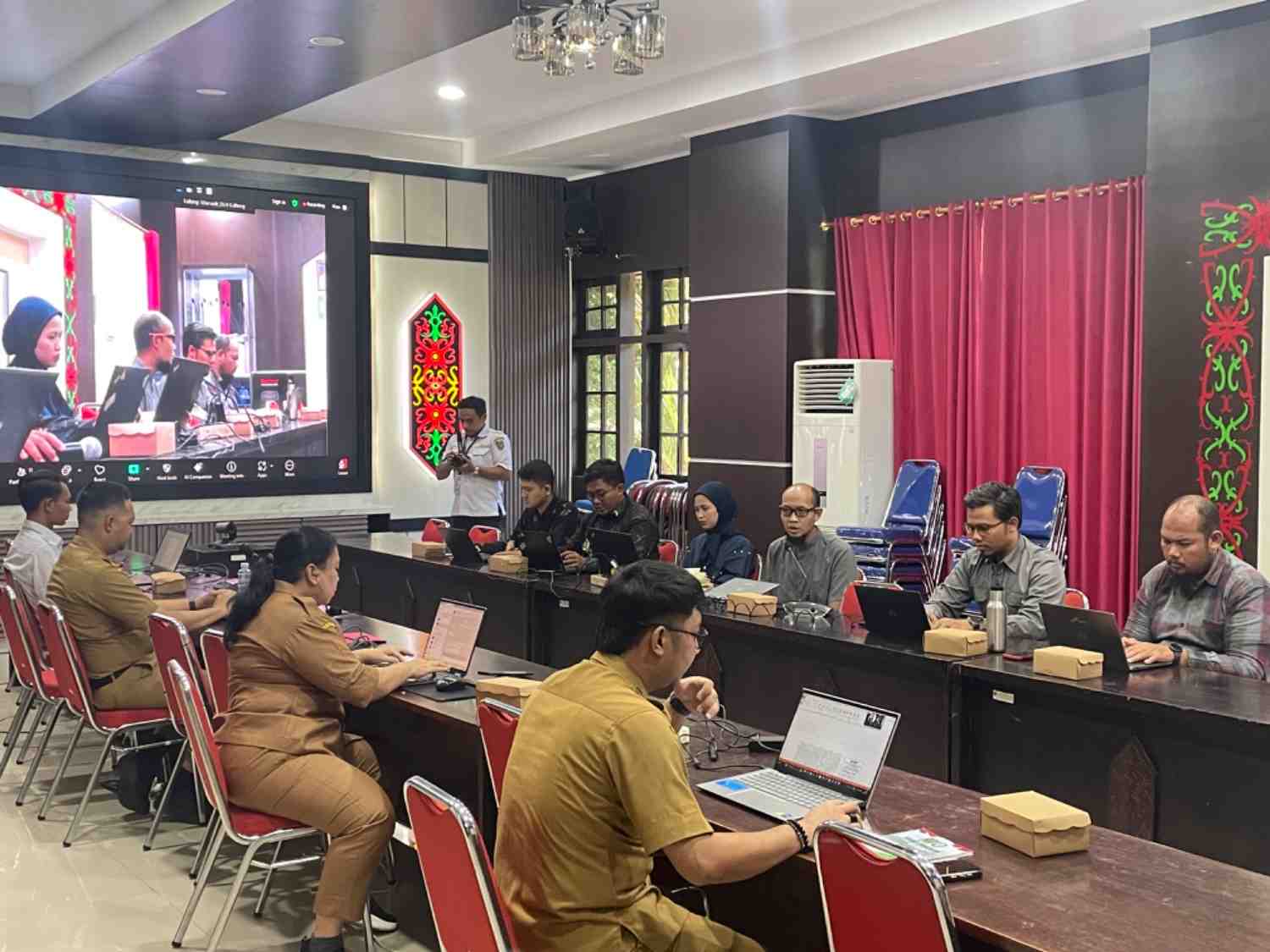 DLH Prov. Kalteng Gelar Rapat Pembahasan Substansi Dokumen Kajian Teknis