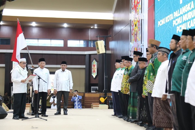 Gubernur Kalteng Agustiar Sabran Hadiri Halalbihalal Kebangsaan