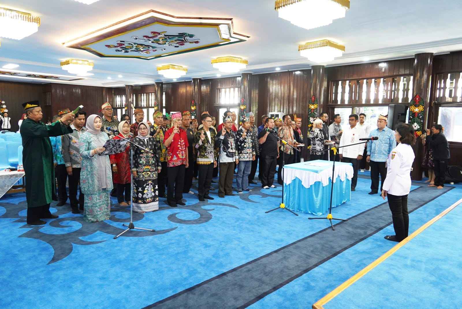 Pj. Sekda Kalteng, Linae Victoria Aden, Hadiri Pengambilan Sumpah Dewan Juri FBIM 2026