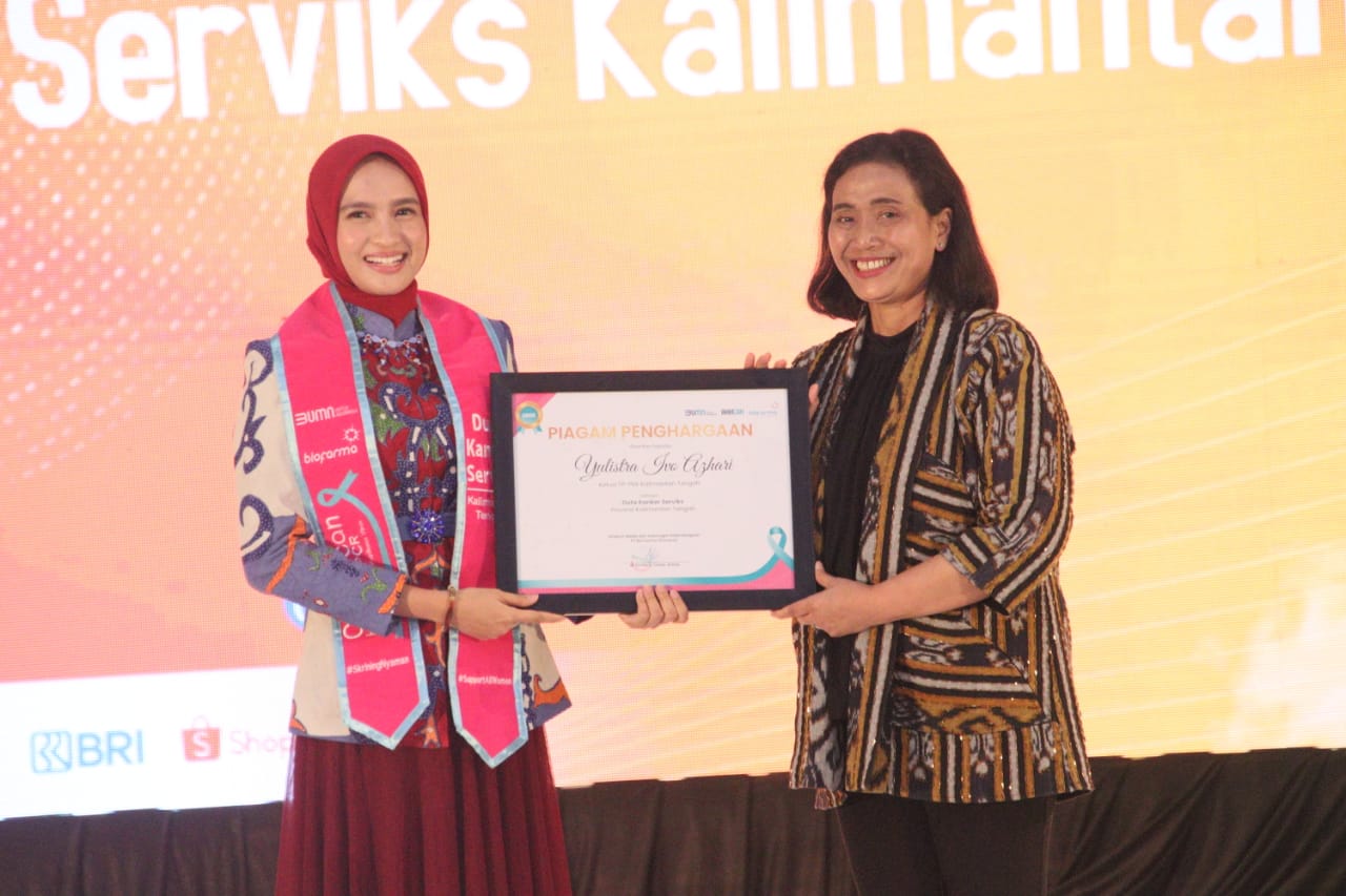 Ketua TP PKK Prov. Kalteng Selaku Ketua Dekranasda Ivo Sugianto Sabran Berharap UMKM Lokal Dapat Tumbuh dan Berkembang, Bahkan Dapat Tembus Pasar Ekspor