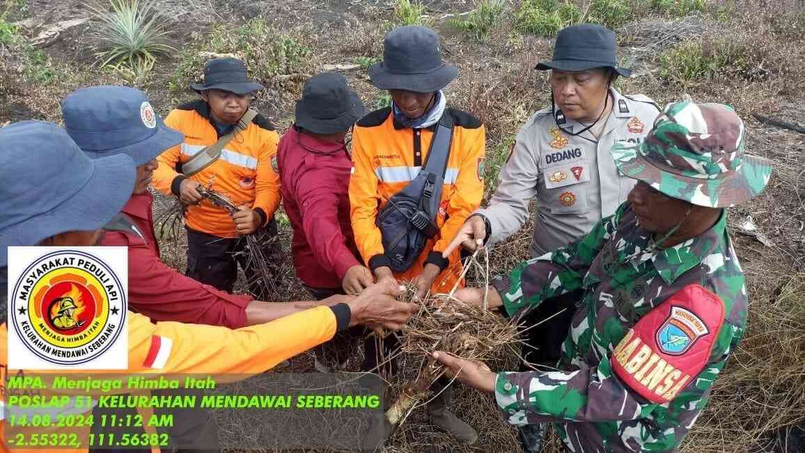 Pos Lapangan Satuan Tugas  Terus Laksanakan Upaya Pengendalian Karhutla