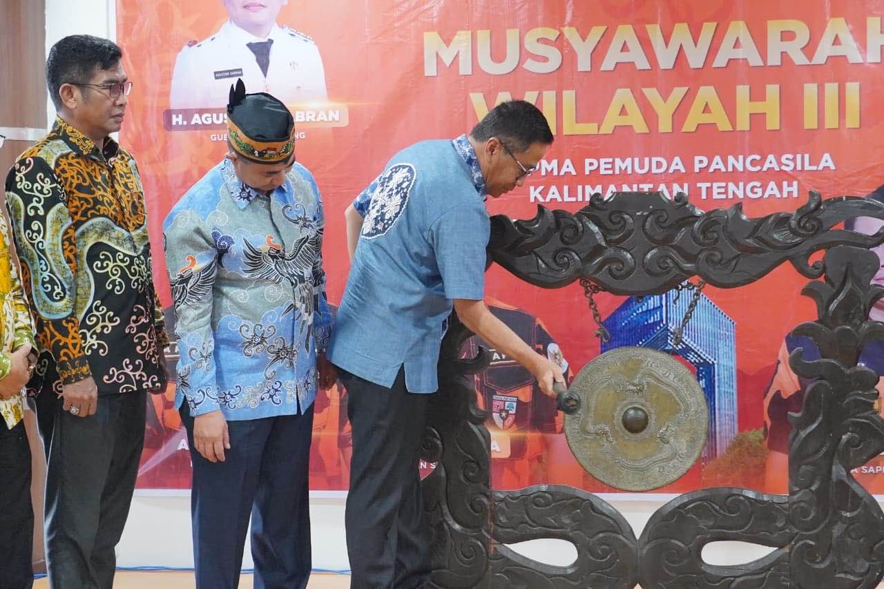 Plt. Sekda Prov. Kalteng Leonard S. Ampung Buka Muswil III Satuan Siswa, Pelajar dan Mahasiswa Pemuda Pancasila Kalteng