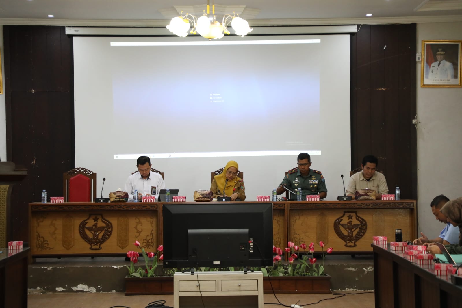 Kadis TPHP Sunarti Terima Kunjungan Wakil Penanggung Jawab Tim Pemeriksa BPK RI Bawono Yudyanto Kusumo