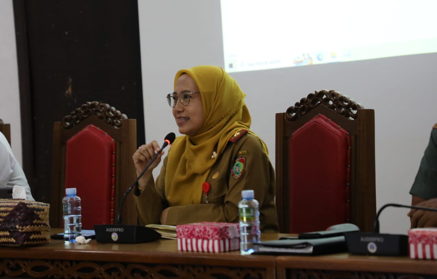 Kadis TPHP Sunarti Terima Kunjungan Wakil Penanggung Jawab Tim Pemeriksa BPK RI Bawono Yudyanto Kusumo