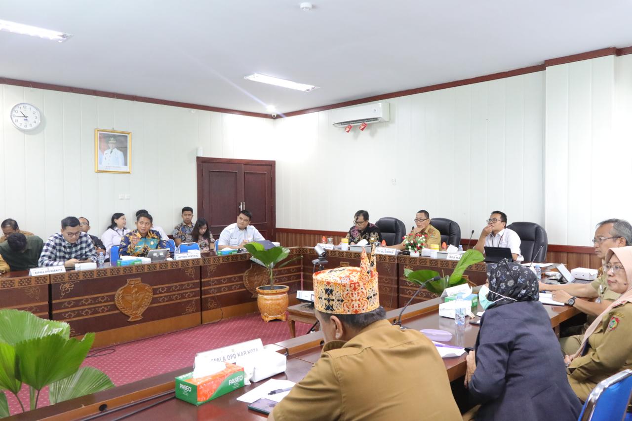 Sahli Yuas Elko Pimpin Rakor TPID Provinsi Kalteng
