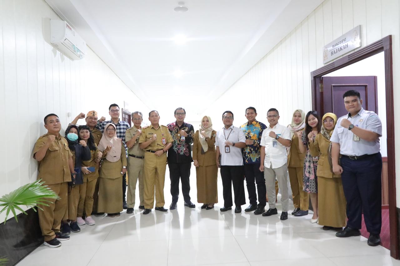 Sahli Yuas Elko Pimpin Rakor TPID Provinsi Kalteng