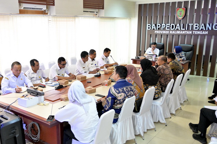 Bapperida Prov. Kalteng Terima Kunjungan Kerja Anggota Komisi III DPRD Kabupaten Barito Utara