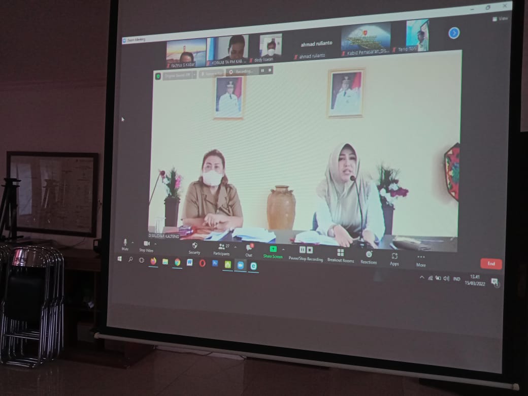 Rakor Kegiatan Webinar Sosialisasi Program ADWI 2022