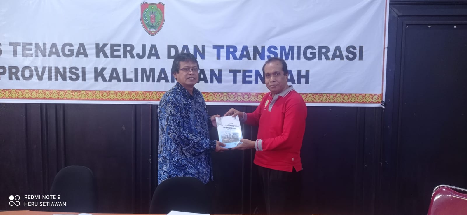 Kepala Disnakertrans Farid Wajdi Buka Kegiatan Pengukuran Indeks Pembangunan Ketenagakerjaan