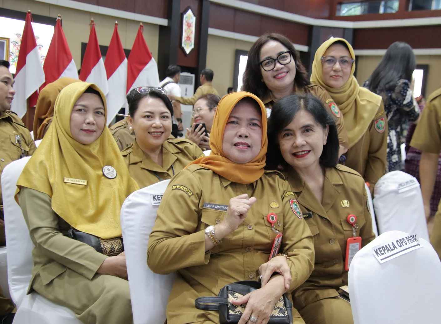 Kepala BKD Prov. Kalteng Lisda Arriyana Hadiri Halalbihalal Kebangsaan